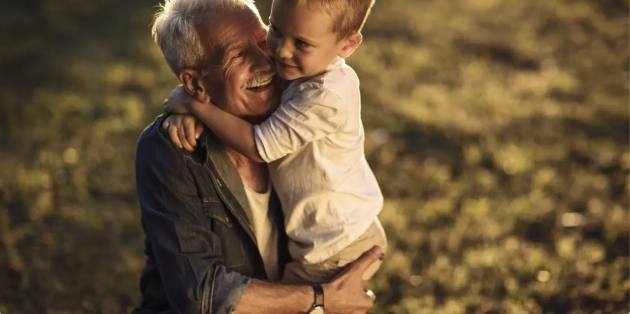 Boy and father